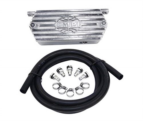 Aluminum oil breather box - oil,