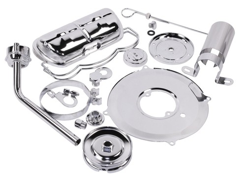 Engine deluxe chrome kit - engine,