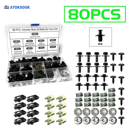 80pcs for body - body, bolts